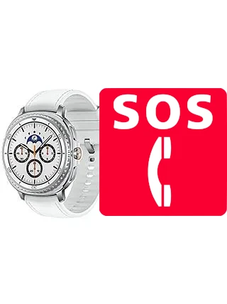 Llamadas de emergencia en Samsung Galaxy Watch8 Classic