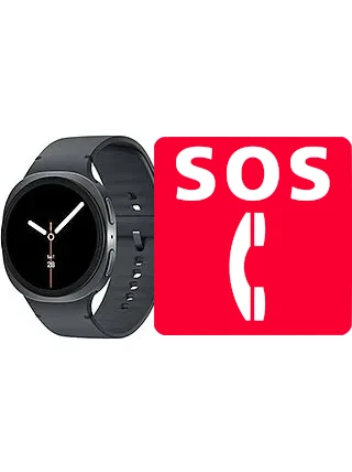 Llamadas de emergencia en Samsung Galaxy Watch8