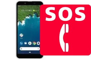 Llamadas de emergencia en Sharp Android One S5