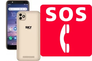 Llamadas de emergencia en Sky-Devices Elite E55