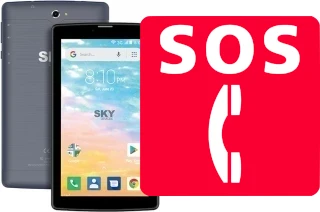 Llamadas de emergencia en Sky-Devices Platinum View2