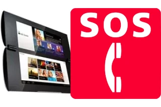 Llamadas de emergencia en Sony Tablet P