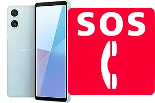 Llamadas de emergencia en Sony Xperia 10 VI