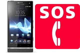 Llamadas de emergencia en Sony Xperia SL