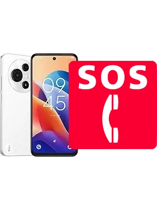 Llamadas de emergencia en TCL 60 SE