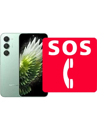 Llamadas de emergencia en Tecno Spark 40 Pro