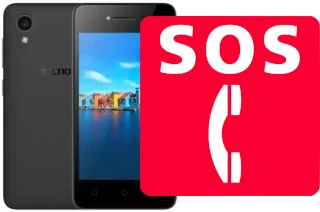 Llamadas de emergencia en Tecno W1