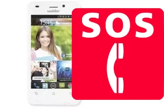 Llamadas de emergencia en Wolder miSmart Smile W1