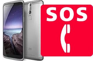 Llamadas de emergencia en ZTE Axon mini