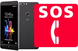 Llamadas de emergencia en ZTE Blade Z Max