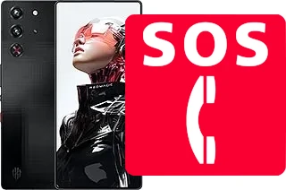 Llamadas de emergencia en ZTE nubia RedMagic 10S Pro
