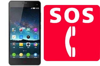 Llamadas de emergencia en ZTE nubia Z7 mini