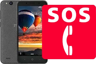 Llamadas de emergencia en ZTE Tempo Go