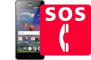 Llamadas de emergencia en ZTE ZFive L LTE