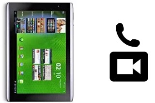 Hacer videollamadas con un Acer Iconia Tab A501
