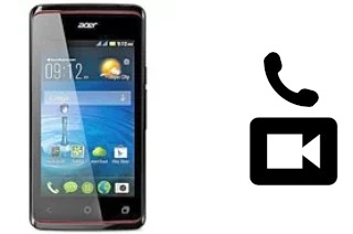 Hacer videollamadas con un Acer Liquid Z200