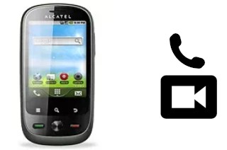 Hacer videollamadas con un alcatel OT-890D