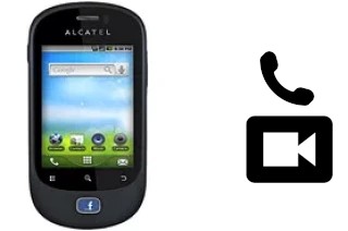 Hacer videollamadas con un alcatel OT-908F