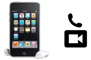 Hacer videollamadas con un Apple iPod touch 3rd generation