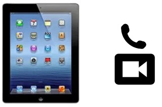 Hacer videollamadas con un Apple iPad 4 Wi-Fi + Cellular
