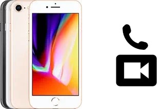 Hacer videollamadas con un Apple iPhone 8