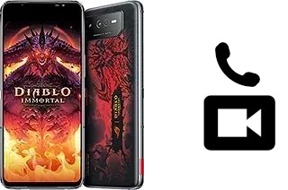 Hacer videollamadas con un Asus ROG Phone 6 Diablo Immortal Edition