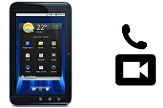 Hacer videollamadas con un Dell Streak 7