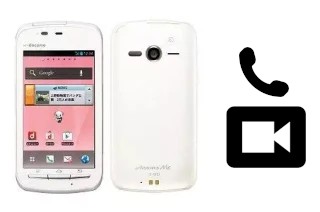 Hacer videollamadas con un DoCoMo Arrows Me F-11D