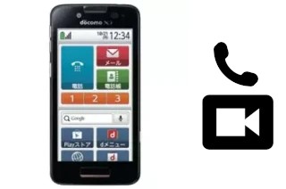 Hacer videollamadas con un DoCoMo F-09E