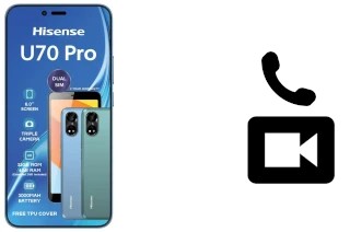 Hacer videollamadas con un HiSense U70 Pro