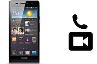 Hacer videollamadas con un Huawei Ascend P6 S
