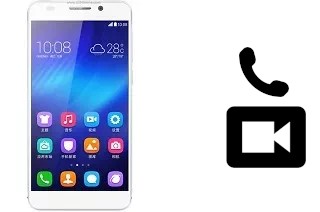Hacer videollamadas con un Huawei Honor 6
