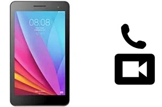 Hacer videollamadas con un Huawei MediaPad T1 7.0 Plus