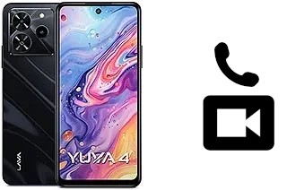 Hacer videollamadas con un Lava Yuva 4