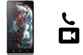Hacer videollamadas con un Lenovo Vibe Z K910