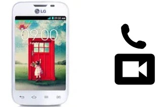 Hacer videollamadas con un LG L40 Dual