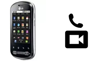 Hacer videollamadas con un LG Optimus Me P350