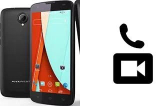 Hacer videollamadas con un Maxwest Astro X5