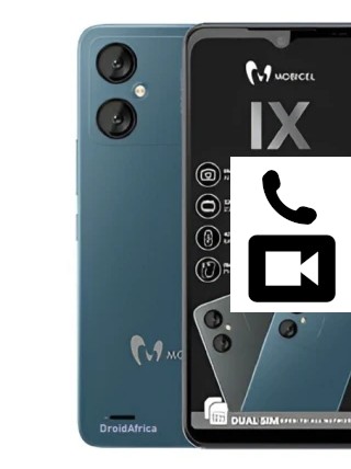 Hacer videollamadas con un Mobicel IX