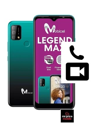 Hacer videollamadas con un Mobicel Legend Max