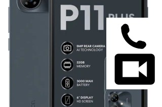 Hacer videollamadas con un Mobicel P11 Plus