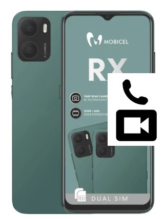 Hacer videollamadas con un Mobicel RX