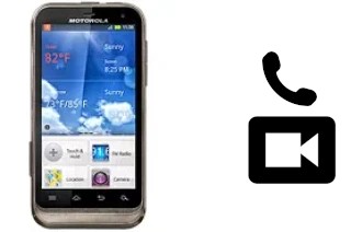Hacer videollamadas con un Motorola DEFY XT