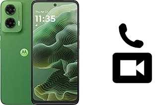 Hacer videollamadas con un Motorola Moto G35