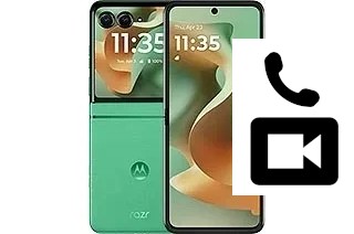 Hacer videollamadas con un Motorola Razr 2025