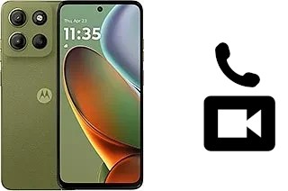 Hacer videollamadas con un Motorola Moto G15 Power