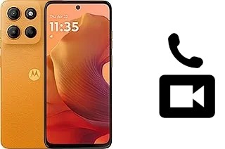 Hacer videollamadas con un Motorola Moto G15