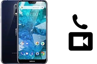 Hacer videollamadas con un Nokia 7.1 Plus (Nokia X7)