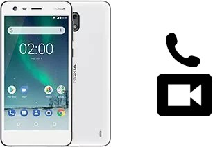 Hacer videollamadas con un Nokia 2