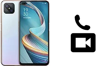 Hacer videollamadas con un Oppo Reno4 Z 5G